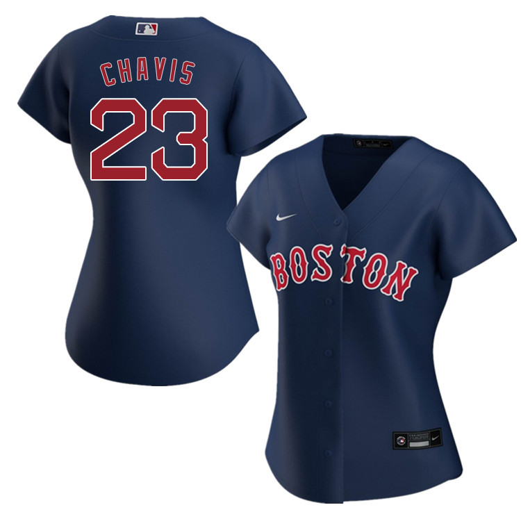 Nike Women #23 Michael Chavis Boston Red Sox Baseball Jerseys Sale-Navy - Click Image to Close